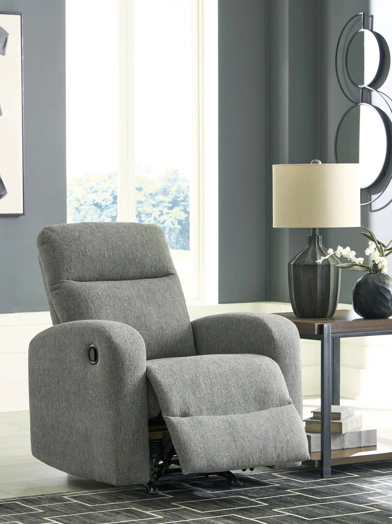 Gauntlet - Rocker Recliner - Sterling by Unique Piece Furniture