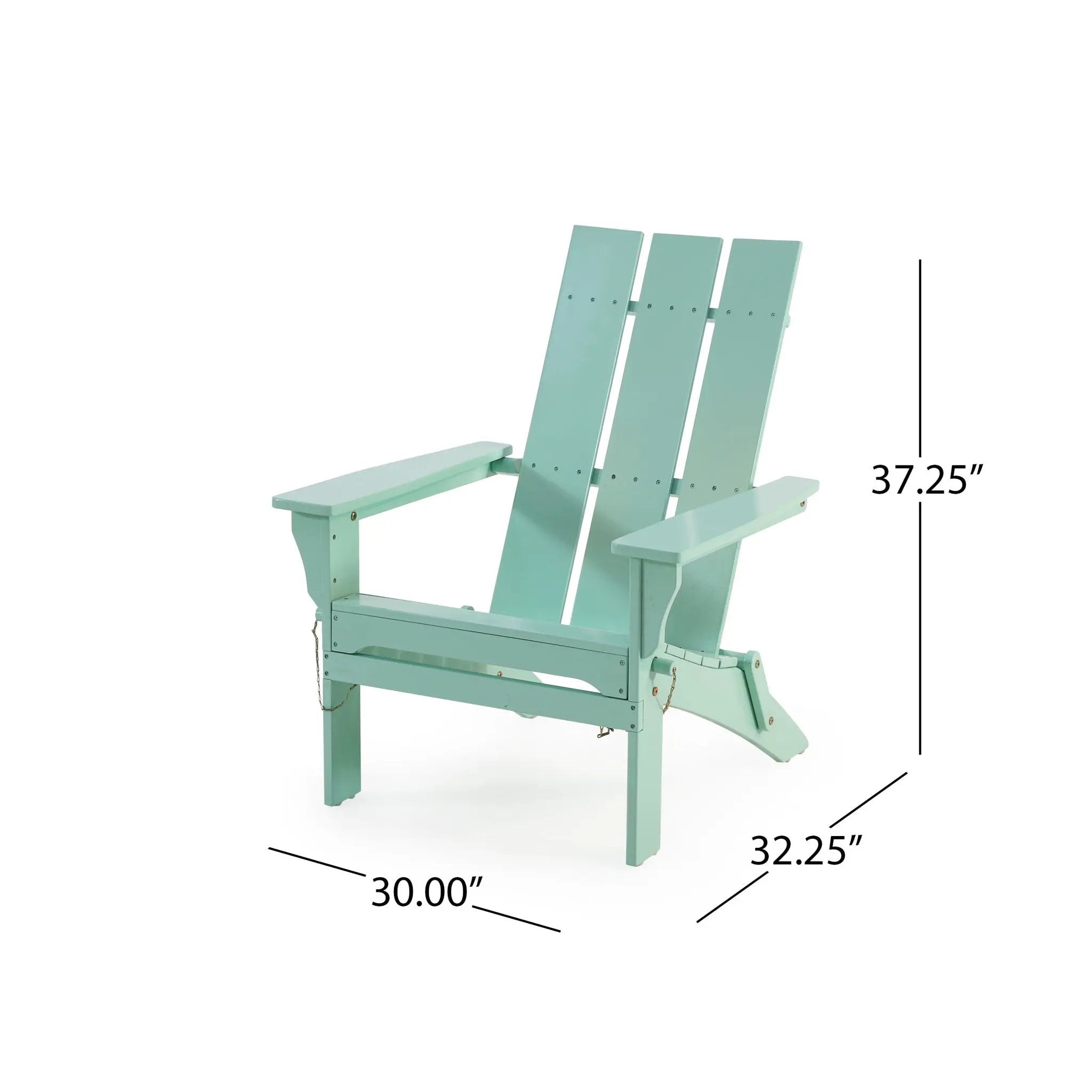 Aurascape Outdoor Comfort Foldable Adirondack Chair by HouseOfZazla
