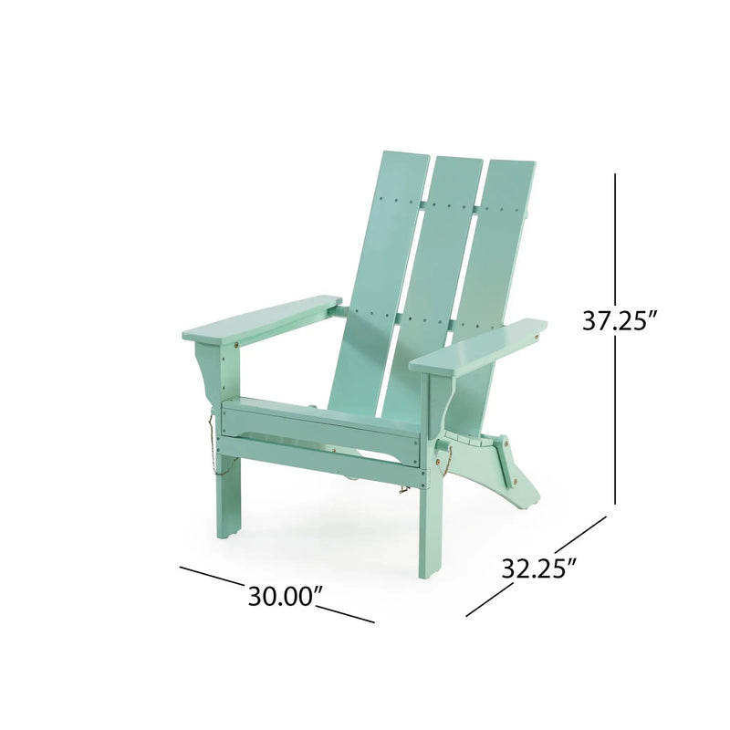 Aurascape Outdoor Comfort Foldable Adirondack Chair by HouseOfZazla