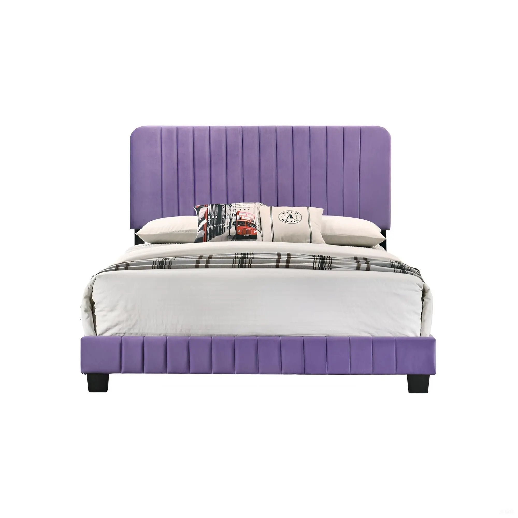 Channel Tufted Bed by HouseOfZazla