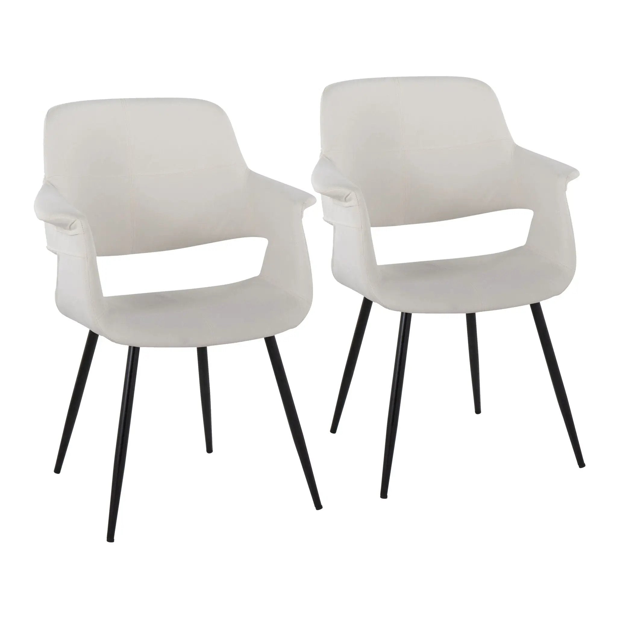 Vintage Flair - Glam, Art Deco Chair (Set of 2) by Unique Piece Furniture