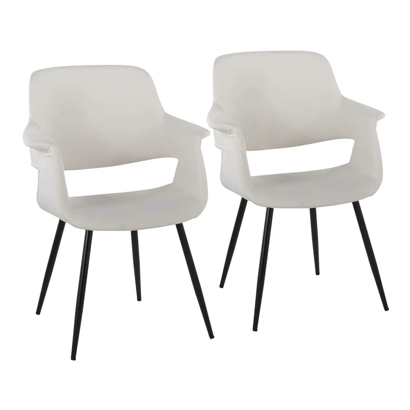 Vintage Flair - Glam, Art Deco Chair (Set of 2) by Unique Piece Furniture