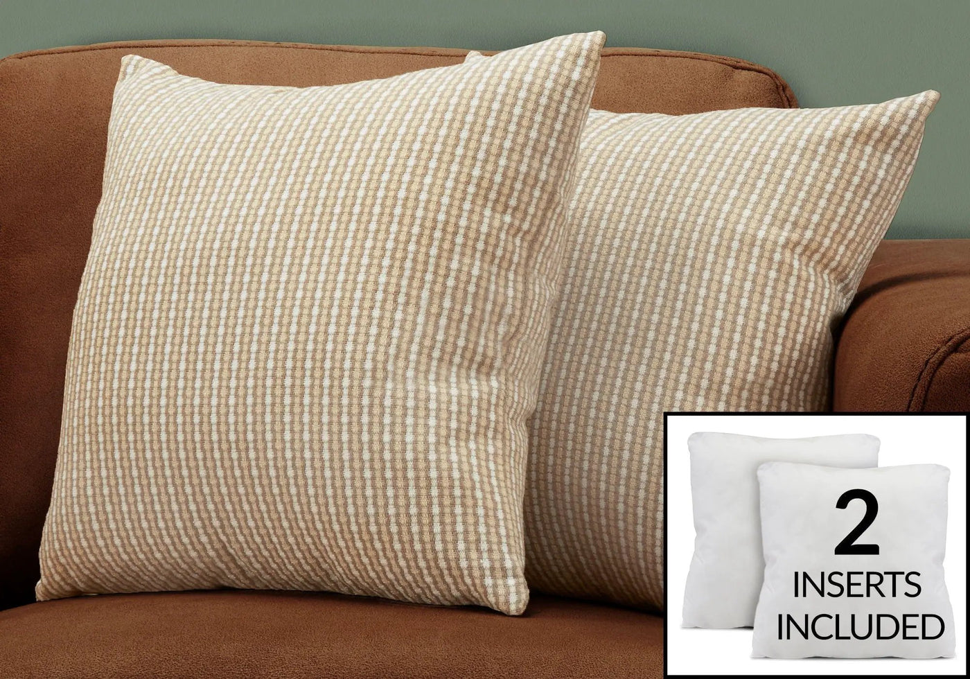 8th Street Square Decorative Throw Pillows with Insert by HouseOfZazla
