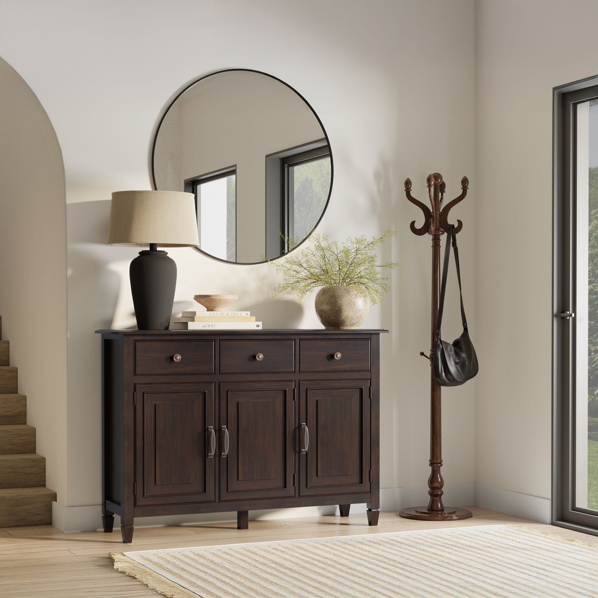 Connaught - Wide Entryway Storage Cabinet by HouseOfZazla