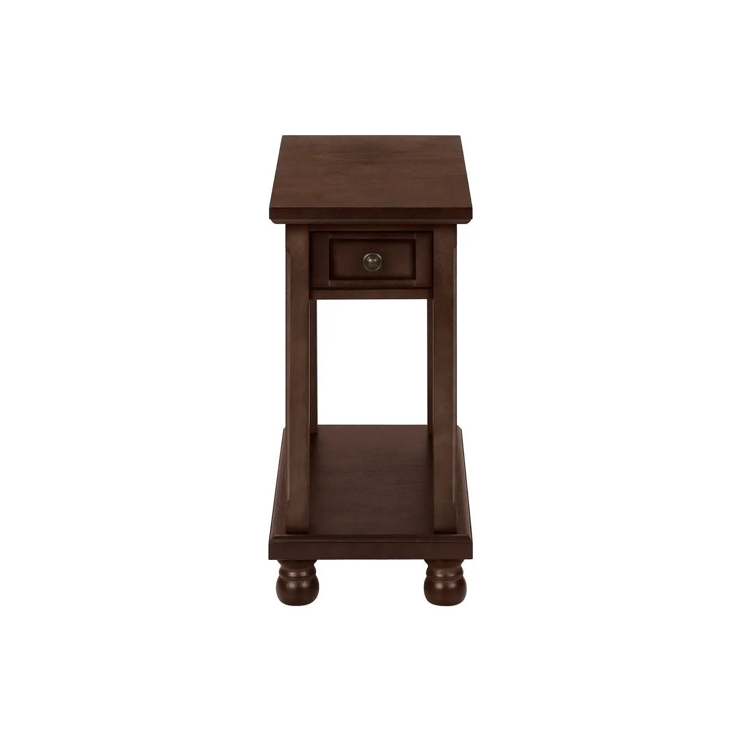 Accent End Table, Storage Drawer, Traditional - Espresso by Unique Piece Furniture
