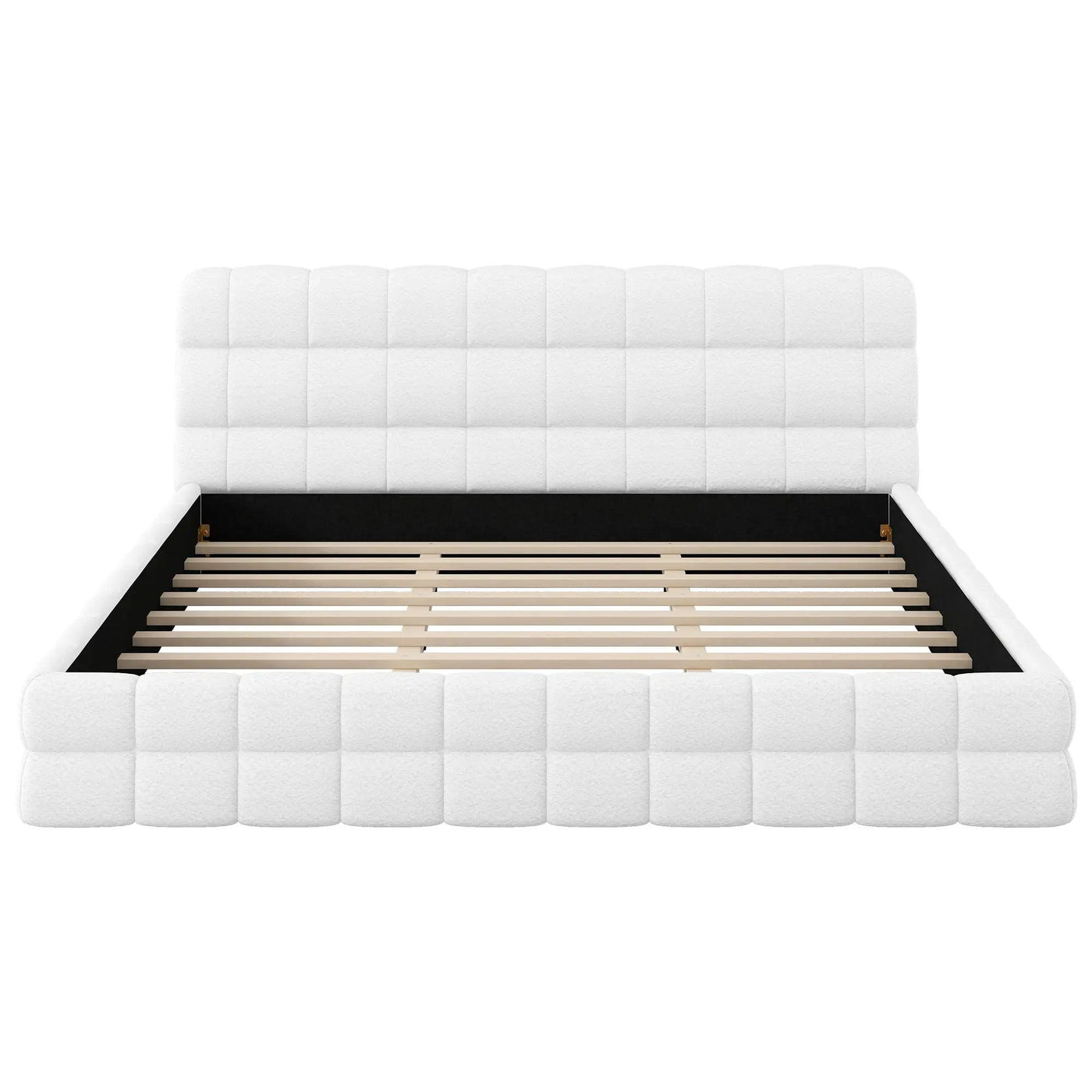 Upholstered Platform Bed With Headboard by Unique Piece Furniture