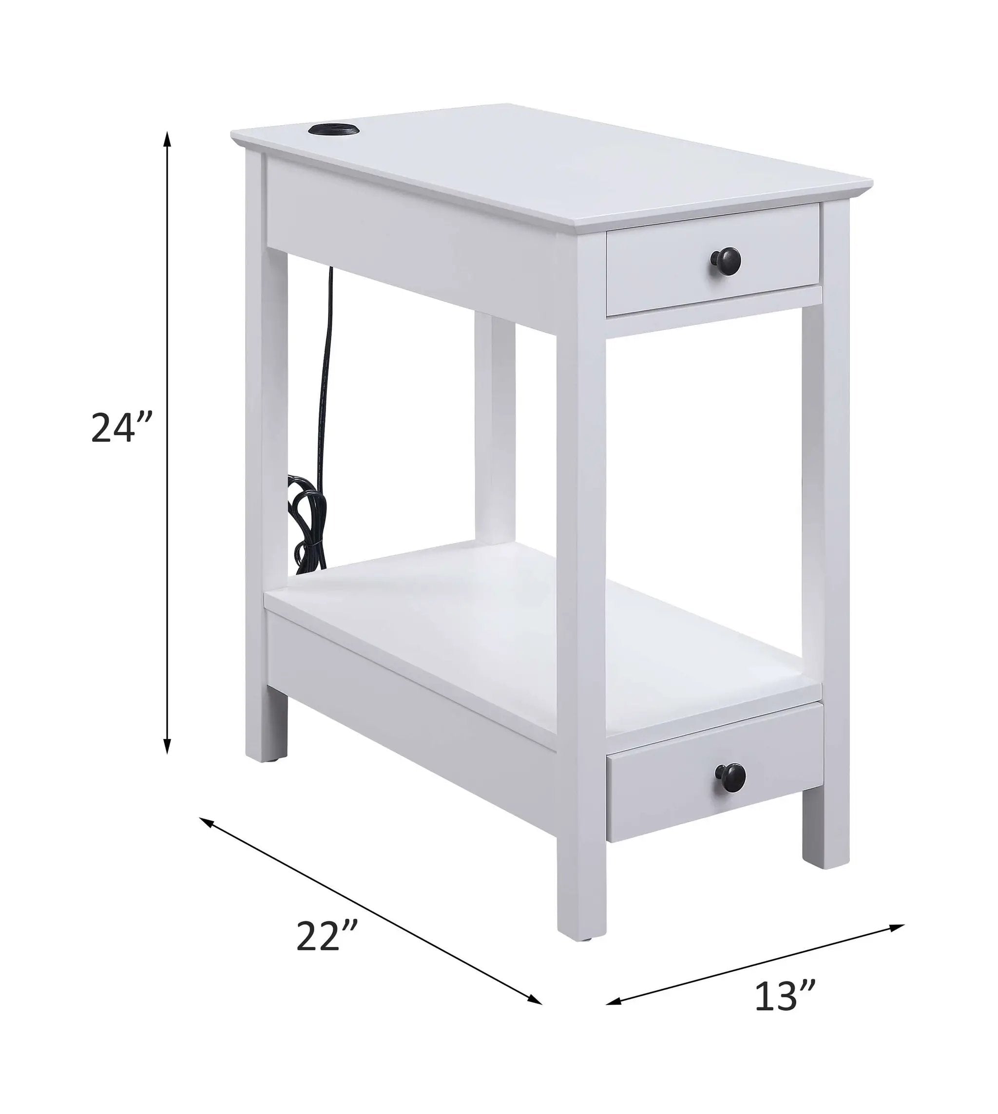Byzad - Accent Table (USB Charging Dock) by Unique Piece Furniture