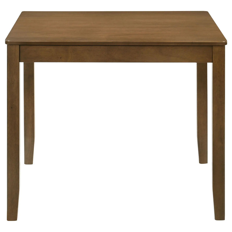 Parkwood 5-piece Square Dining Table Set Honey Brown by Unique Piece Furniture
