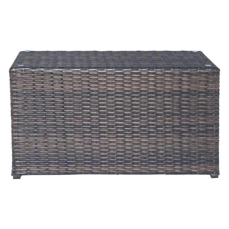 Outdoor Wicker Sectional With Weather Resistant Cushions And Table by Unique Piece Furniture