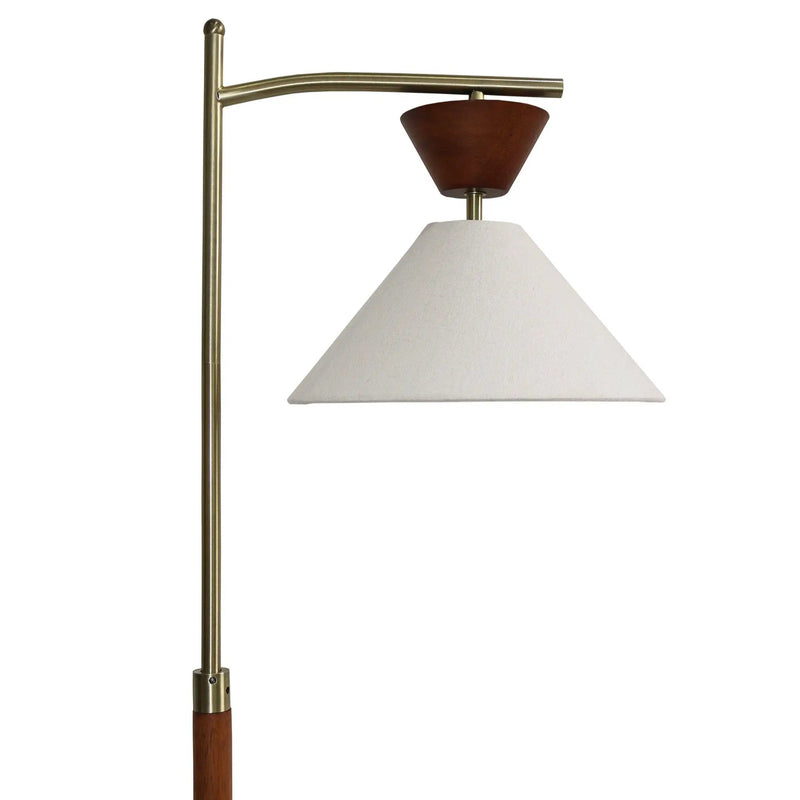 Floor Lamp, Standing Light For Living Room - Brown by HouseOfZazla