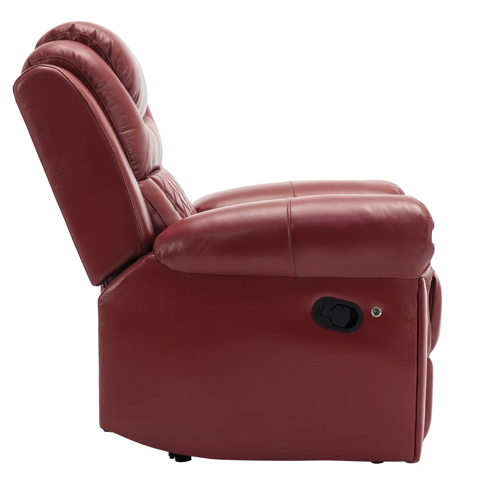 Home Theater Seating Manual Recliner Chair With Led Light Strip For Living Room by HouseOfZazla