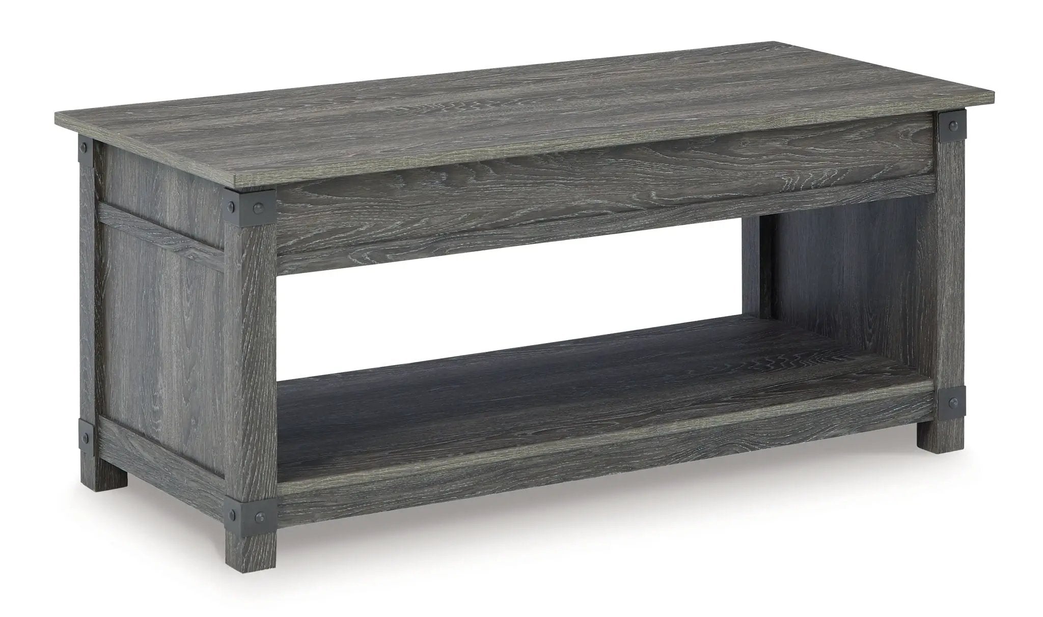 Freedan - 3 Pc. - Coffee Table, 2 End Tables - Grayish Brown by Unique Piece Furniture