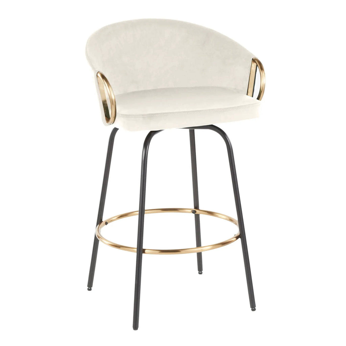 Claire - Contemporary / Glam Counter Stool (Set of 2) by HouseOfZazla