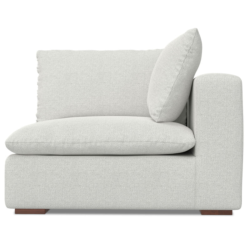 Jasmine - Right Arm Sofa Module - Gray by HouseOfZazla