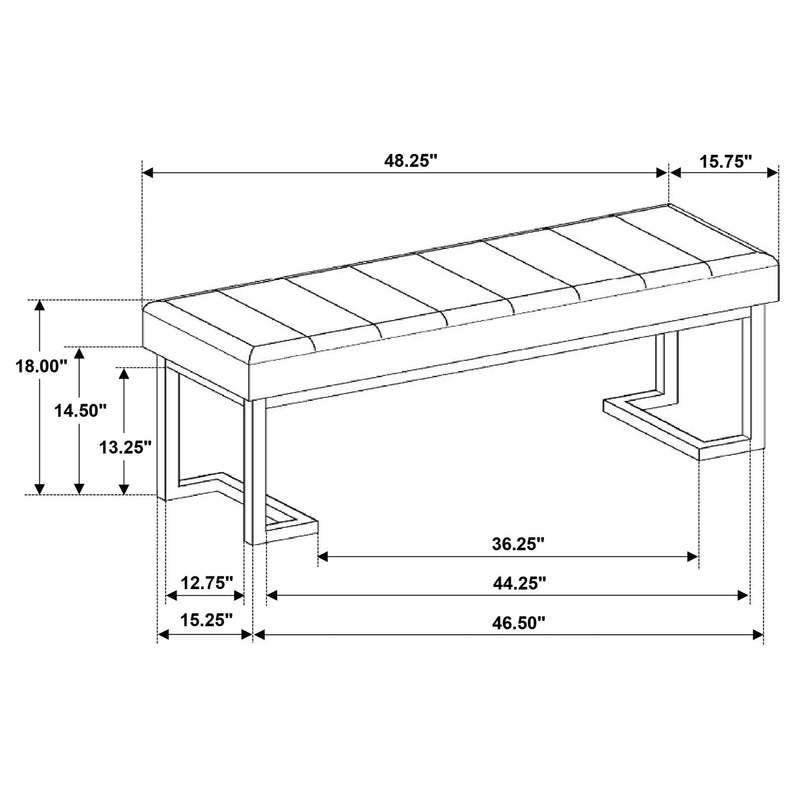 Mira - Accent Bench by HouseOfZazla
