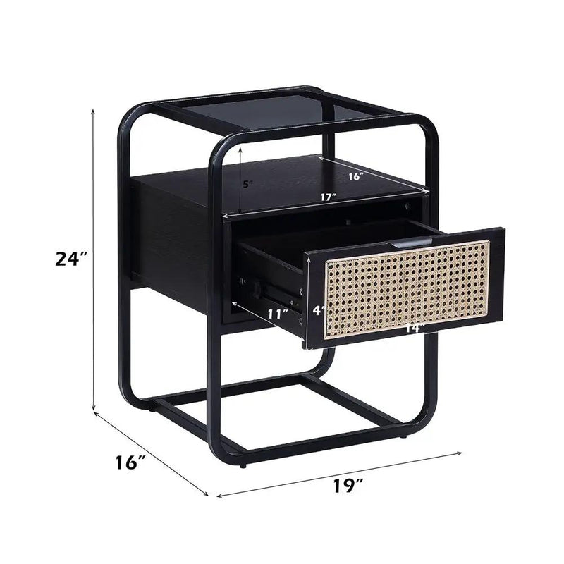Colson - Accent Table - Black by Unique Piece Furniture
