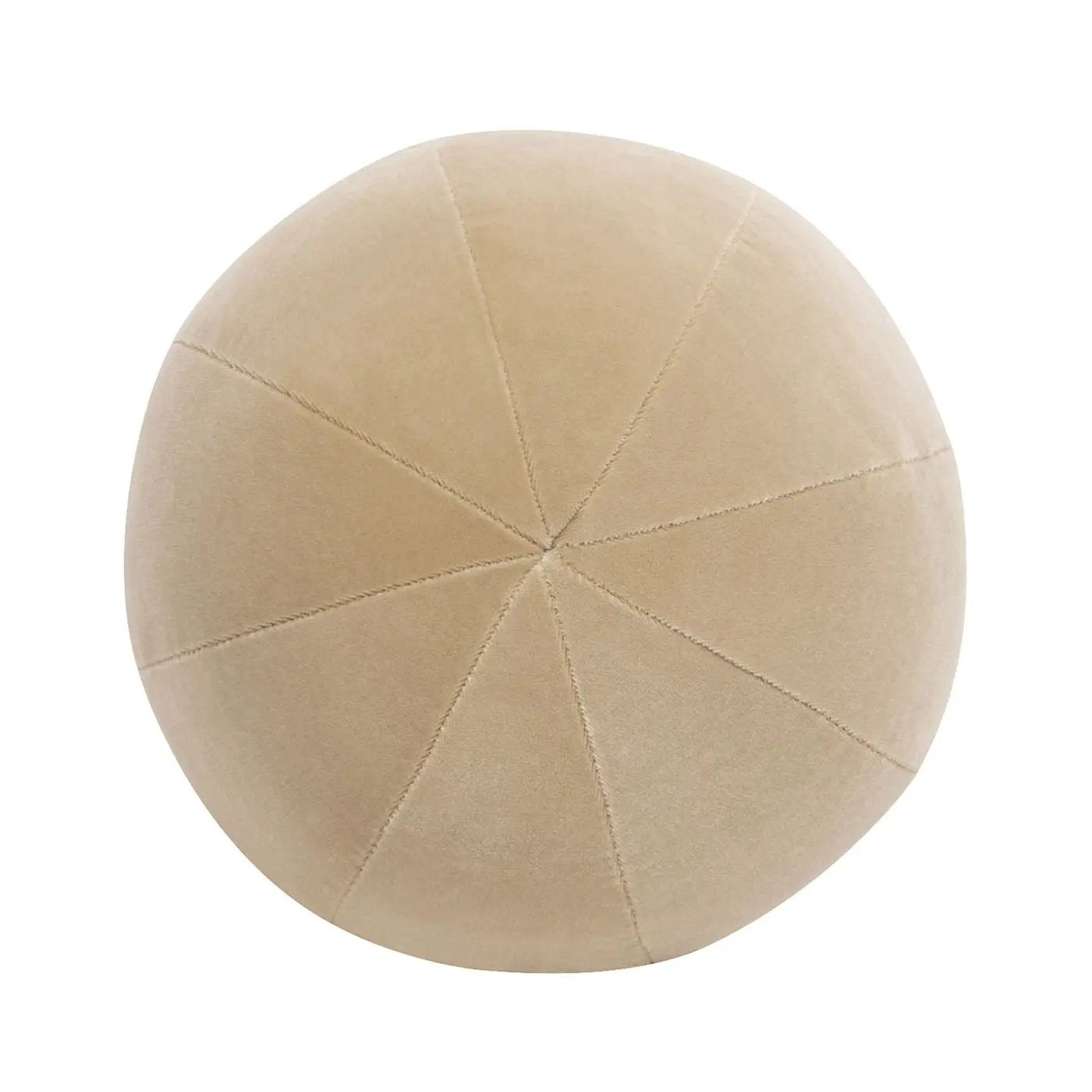 Luna - Round Sphere Accent Ball Throw Pillow by HouseOfZazla