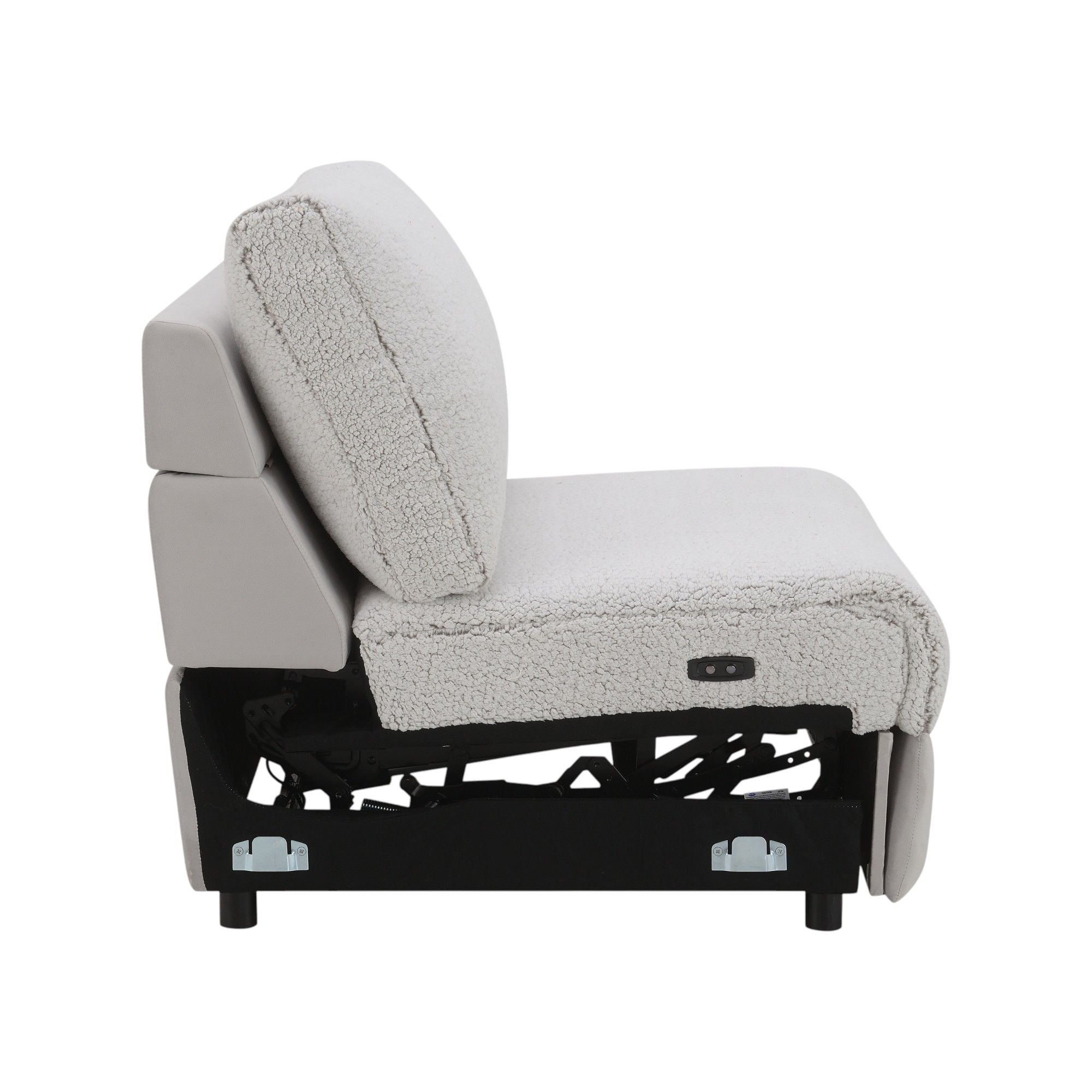Tarrance - Modular Power Recliner Sectional - Gray by HouseOfZazla