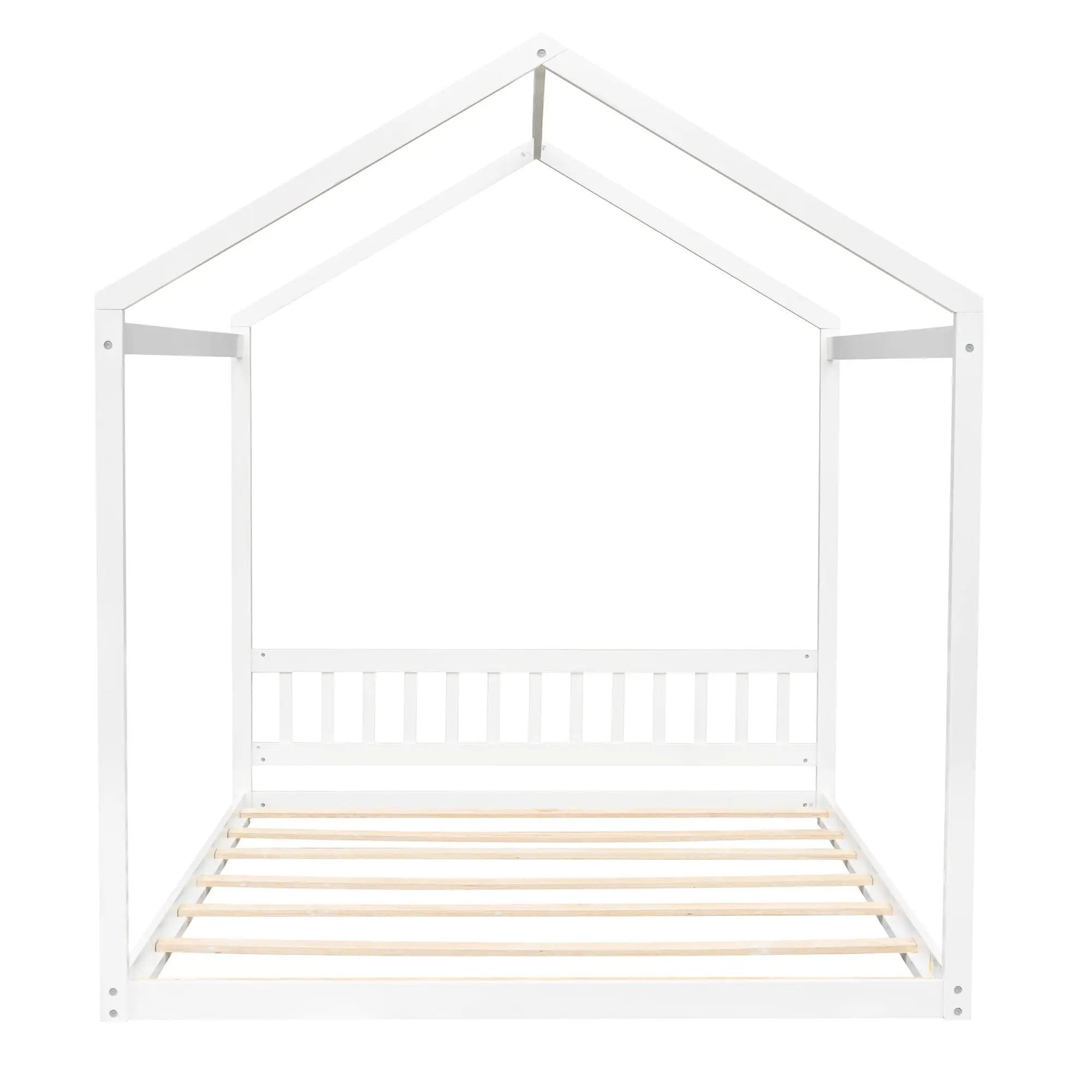 Wooden House Bed With Headboard by Unique Piece Furniture