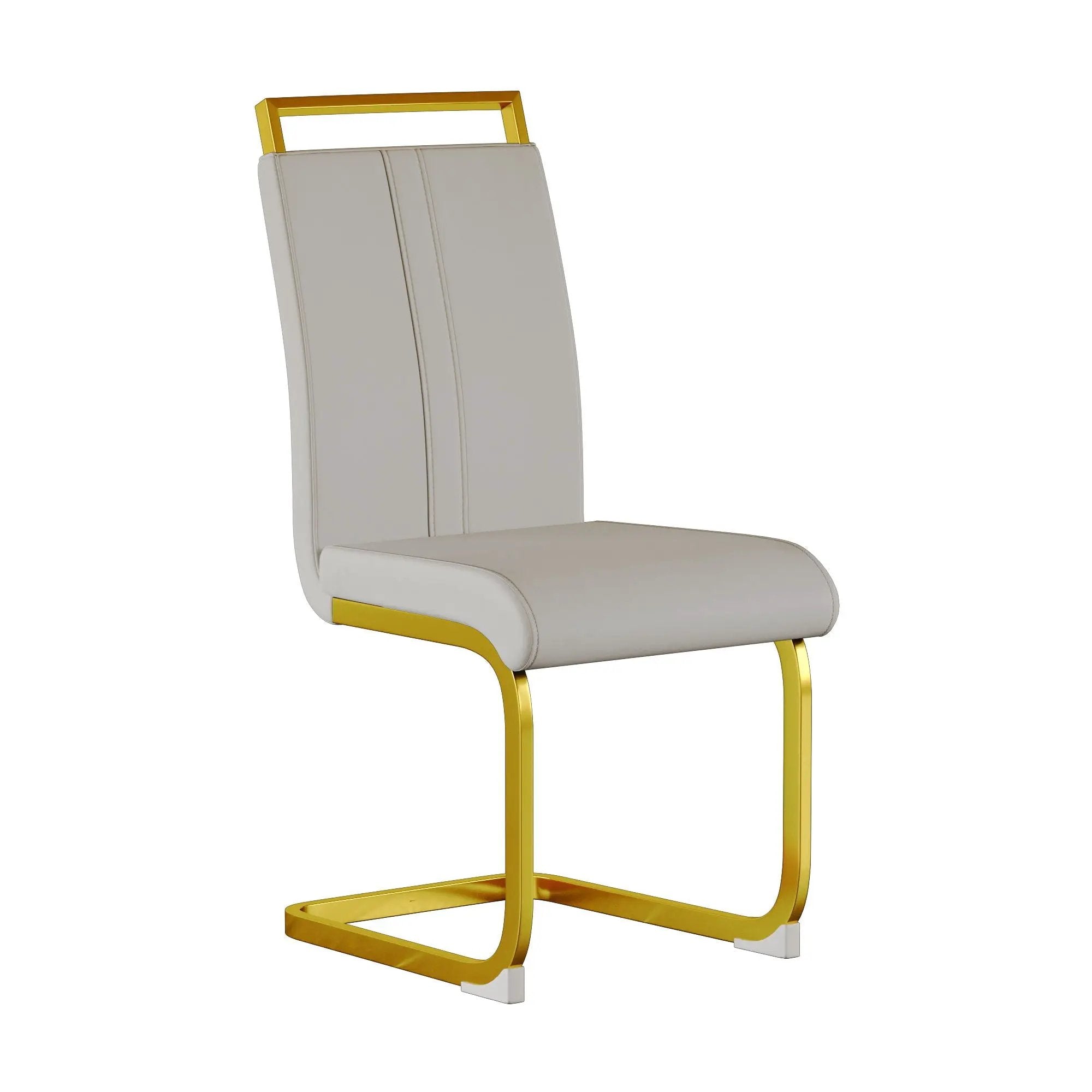 Side Dining Room Chair, Padded Seat High Back by Unique Piece Furniture