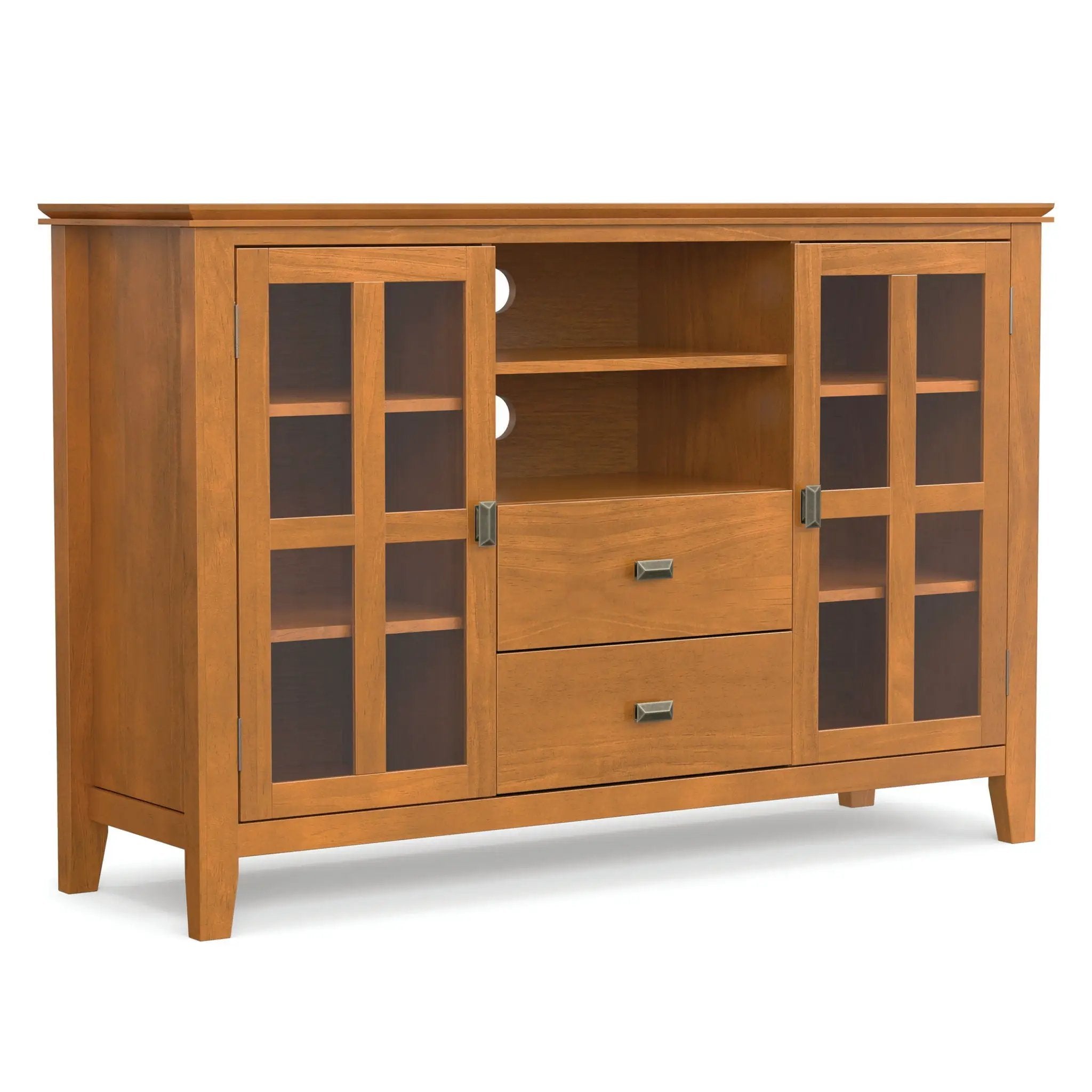 Artisan - Handcrafted, Tall TV Media Stand by Unique Piece Furniture