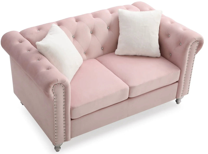 Stylish Contemporary Loveseat by Unique Piece Furniture