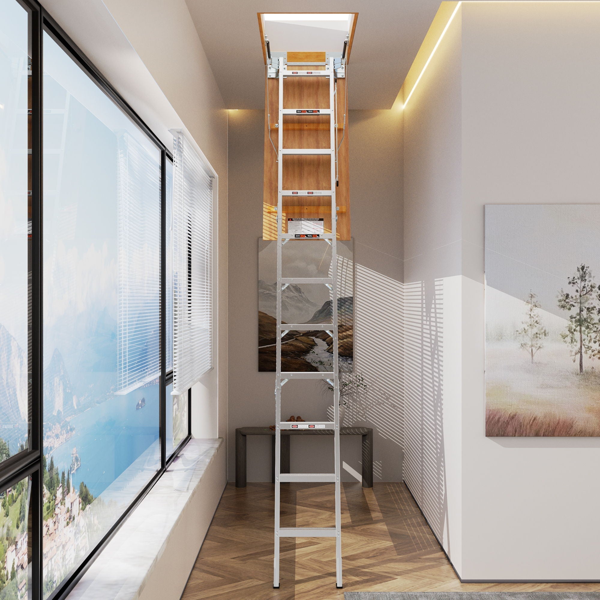 Household Aluminum Attic Ladder by HouseOfZazla