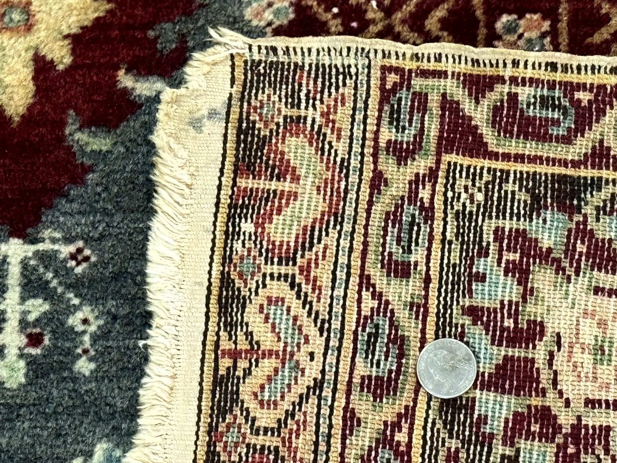 Antique Turkish Rug 4x6, Unique Rare Carpet by Jewel Rugs