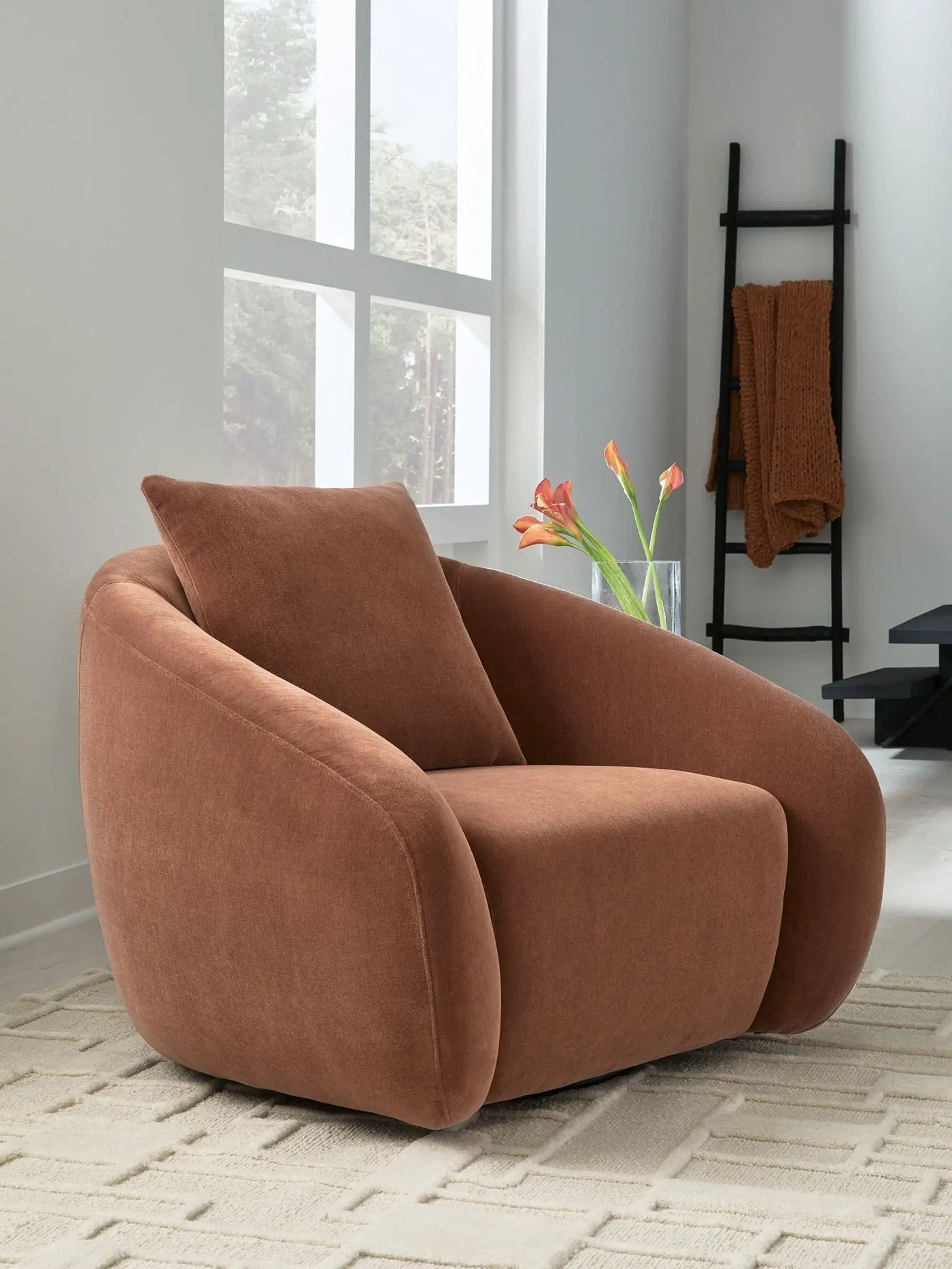 Yahya - Swivel Accent Chair by Unique Piece Furniture