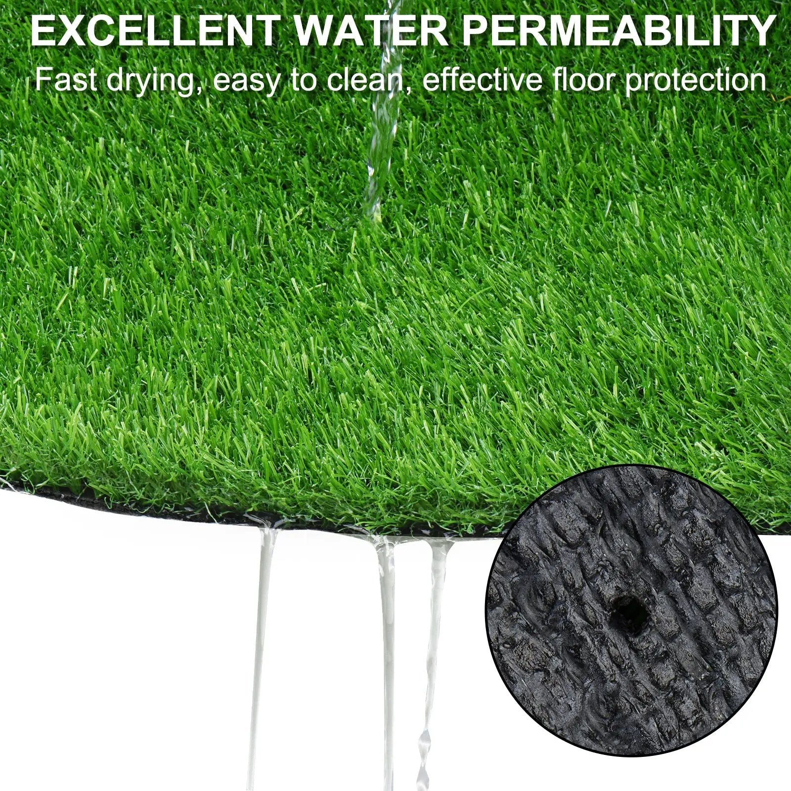 5FT x 10FT Outdoor Artificial Grass Runner Rug by HouseOfZazla