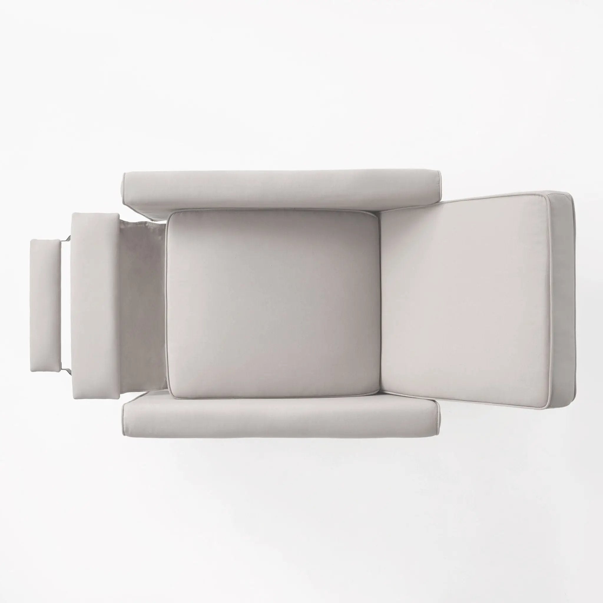 Upholstered Push Back Recliner Chair For Living Room by HouseOfZazla