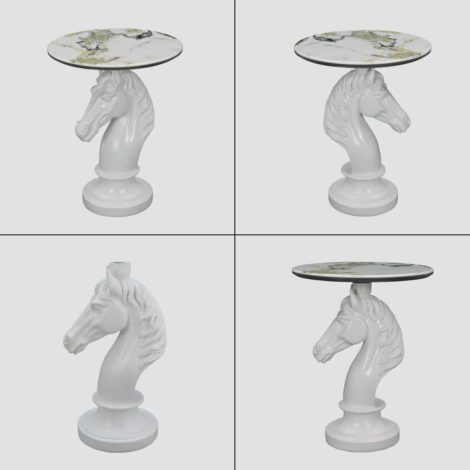 Horse Head Accent Table by HouseOfZazla