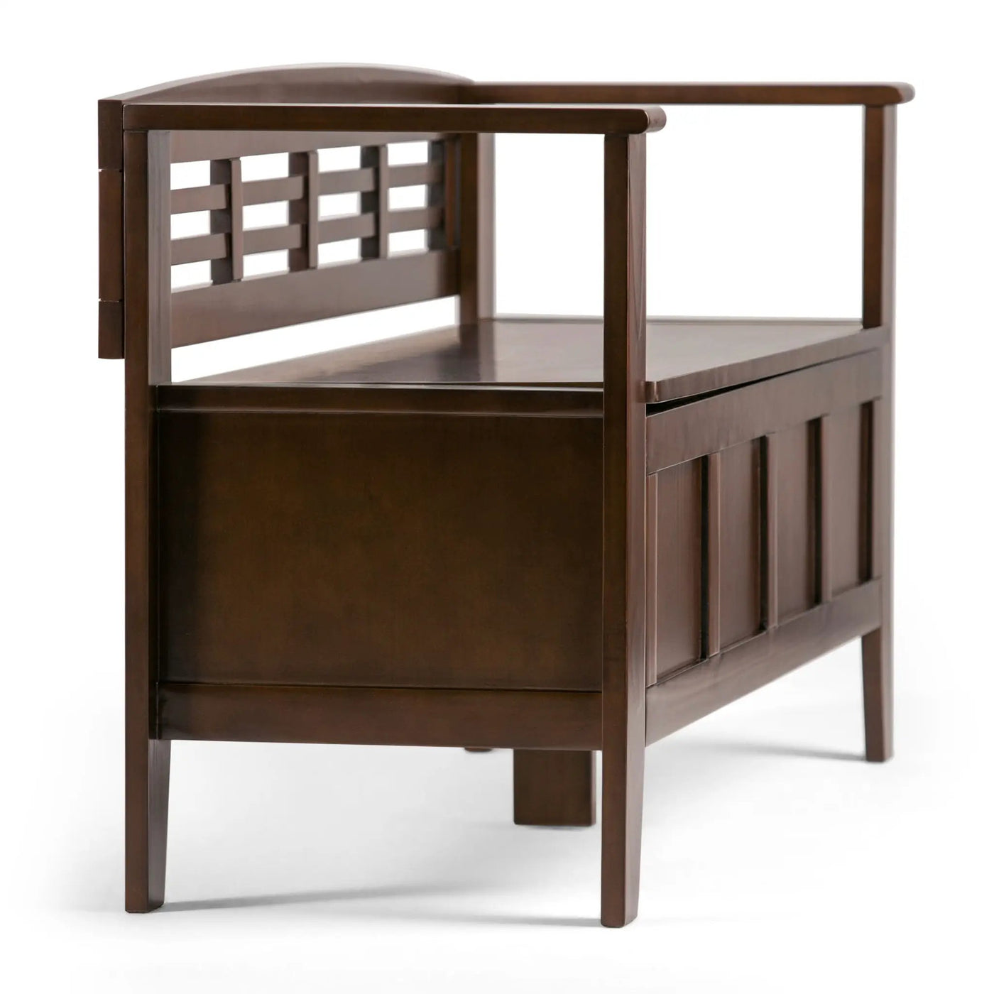 Adams - Entryway Storage Bench Handcrafted by HouseOfZazla