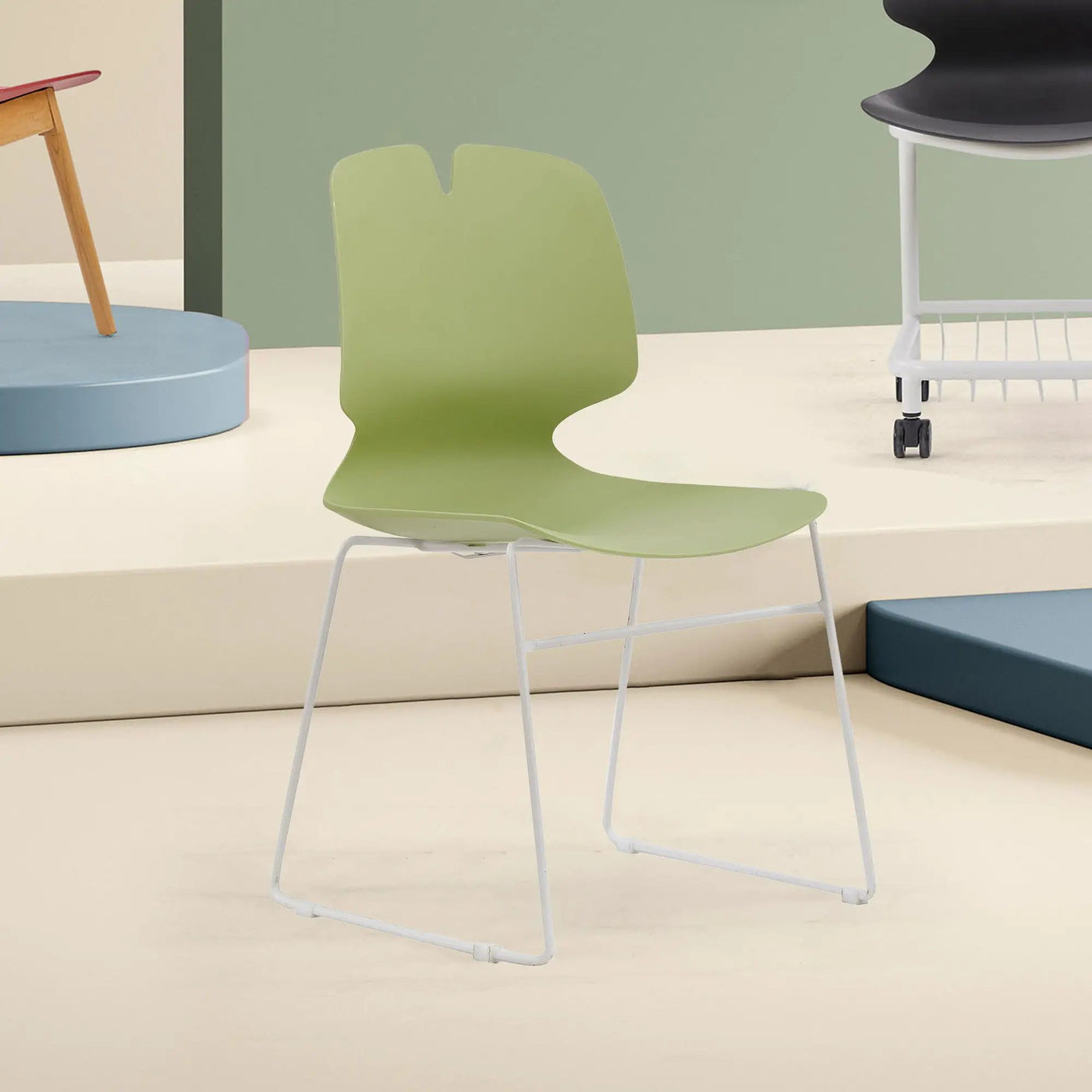 Modern Stacked Office Chairs (Set of 4) by HouseOfZazla