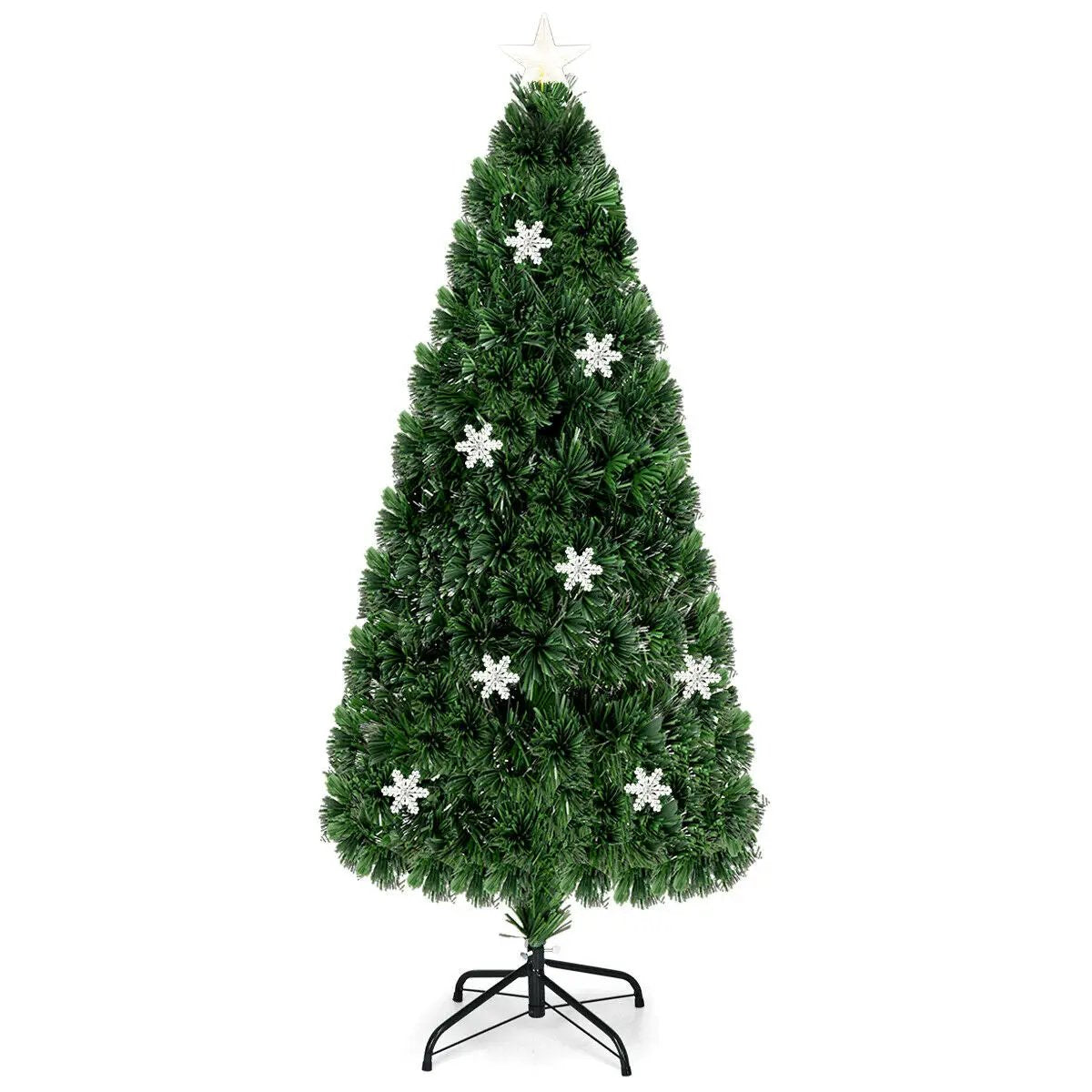 LED Optic Artificial Christmas Tree with Snowflakes, photo 3 of 11