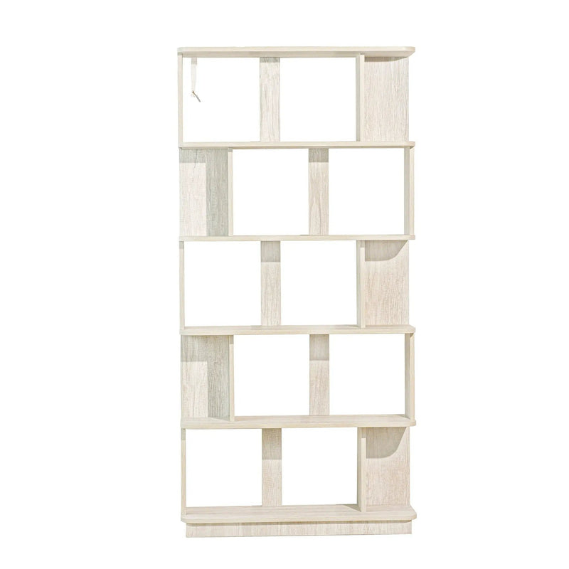 Modern 5 Tier Open Storage Bookcase by HouseOfZazla