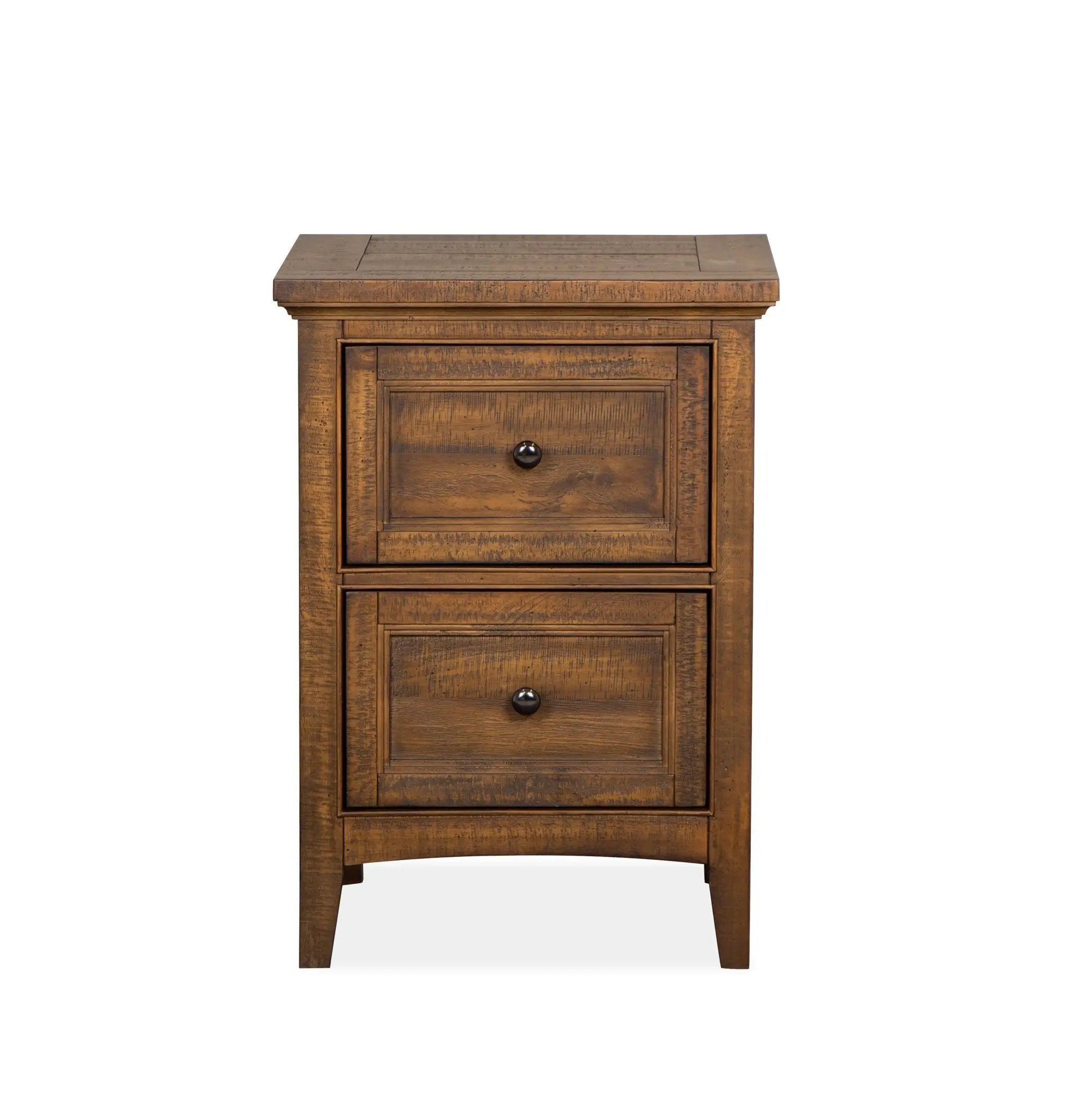 Bay Creek - Small Drawer Nightstand - Toasted Nutmeg by Unique Piece Furniture