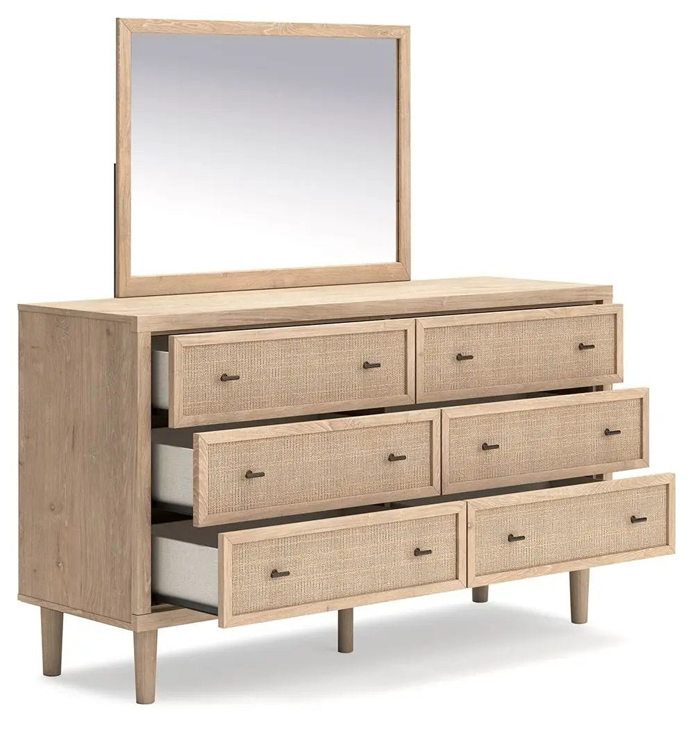 Cielden - Dresser And Mirror - Two-Tone by Unique Piece Furniture