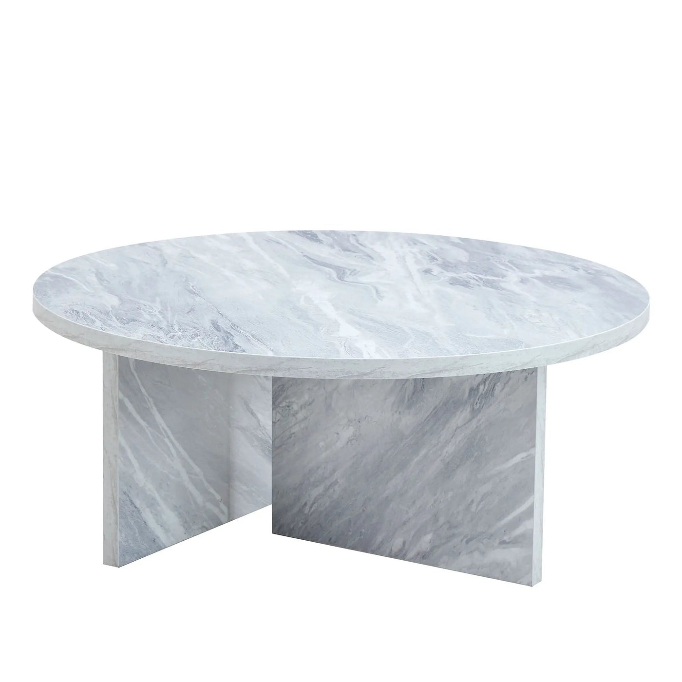 Versatile Round Coffee Table For Various Interior Styles by Unique Piece Furniture