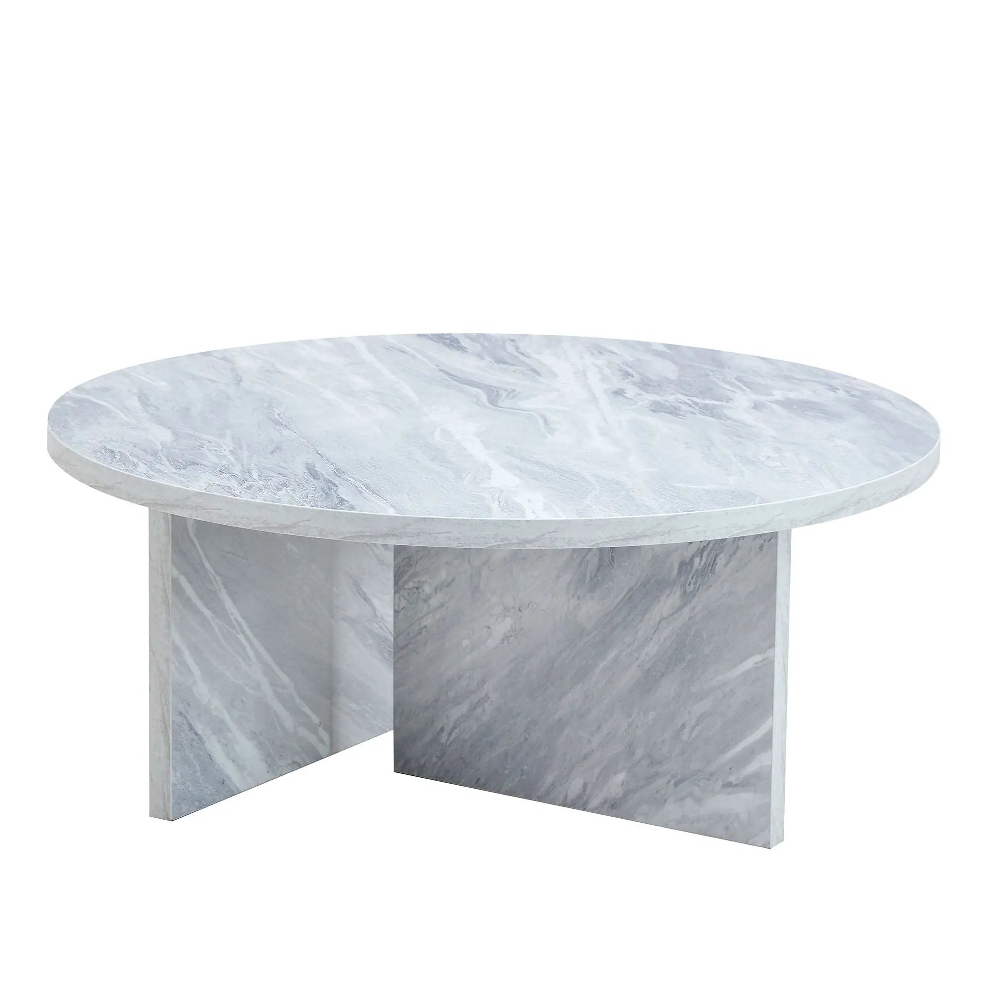 Versatile Round Coffee Table For Various Interior Styles by Unique Piece Furniture