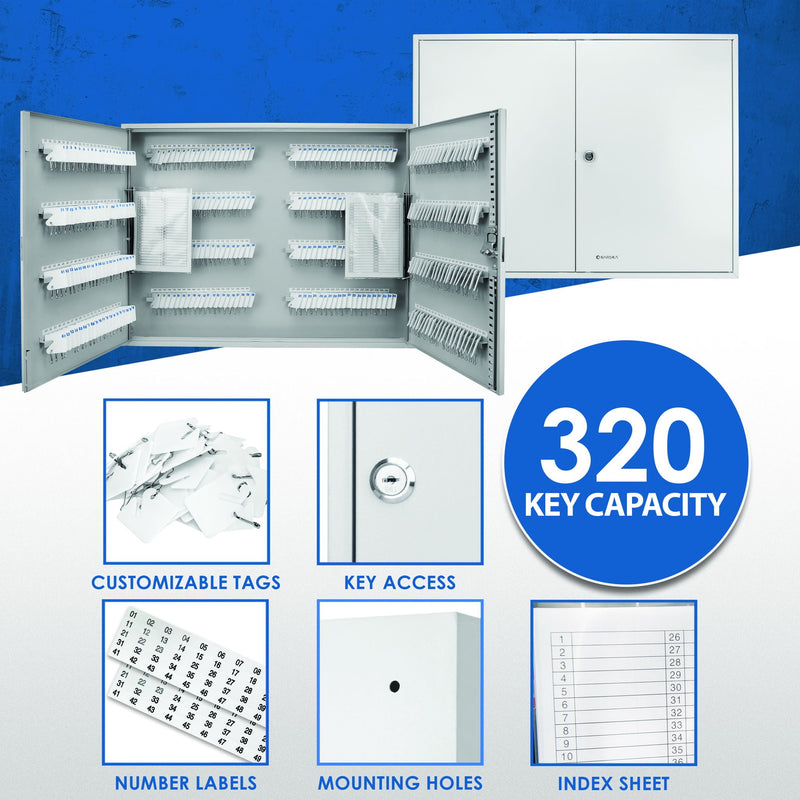Adjustable Key Cabinet With Lock by HouseOfZazla