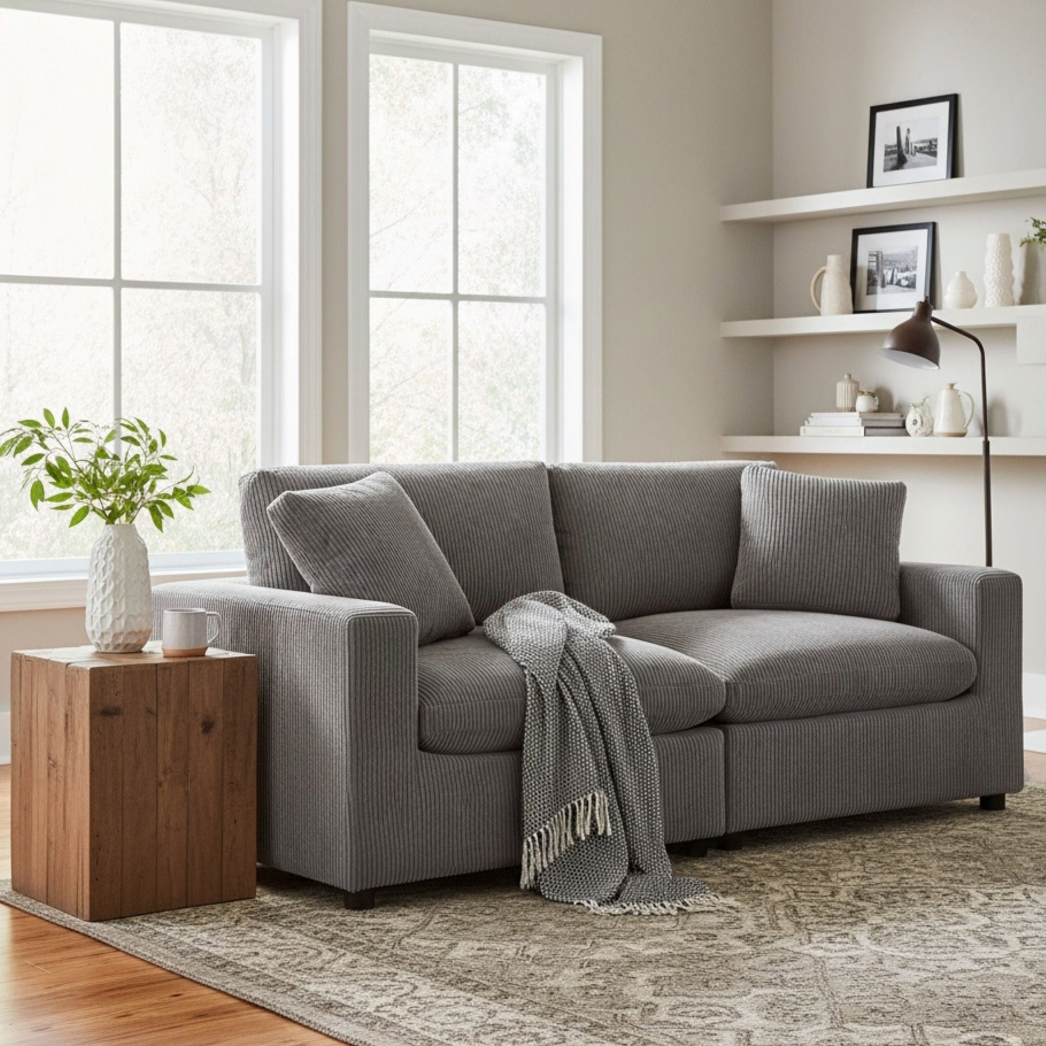 Chelsea - Modular 2 Piece Sofa by HouseOfZazla