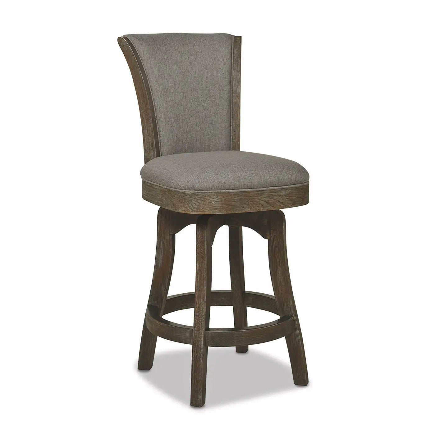 Henry - Armless Swivel Counter Height Bar Stool by HouseOfZazla