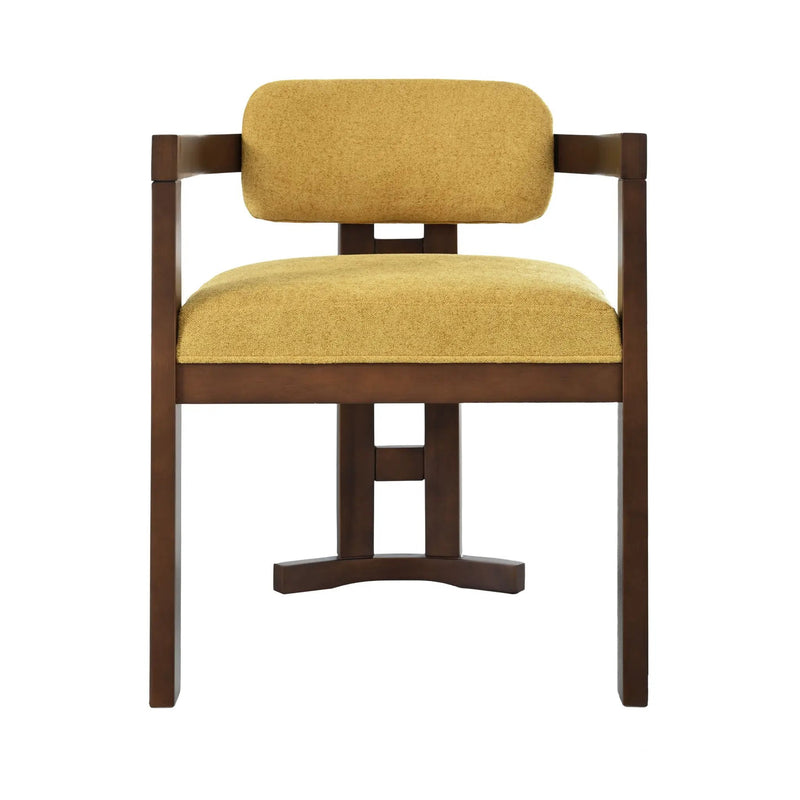 Stylish Indoor Upholstered Wood Dining Chair Set of 2 by HouseOfZazla