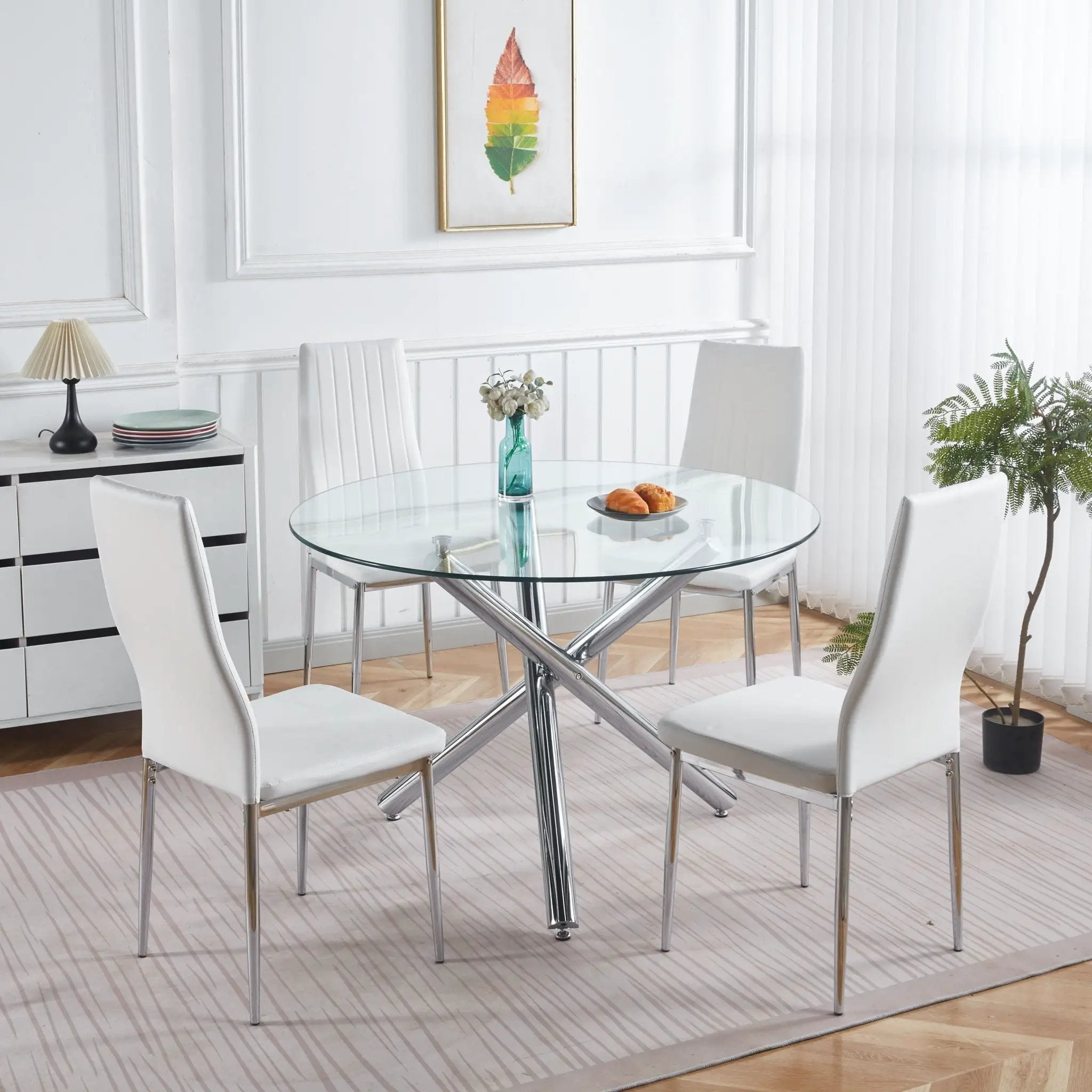 Dining Table, Space Saving Kitchen Table For Living Room by Unique Piece Furniture