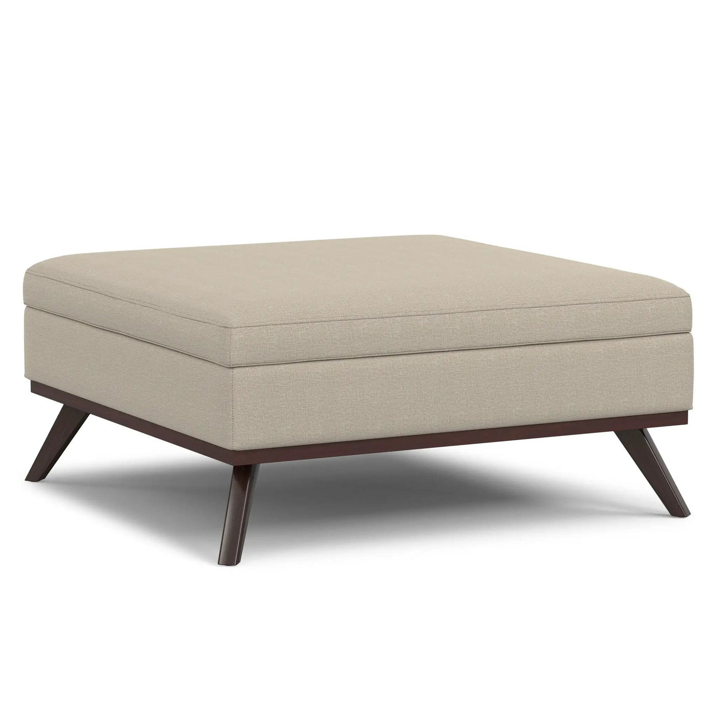 Owen - Multifunctional Square Coffee Table Storage Ottoman by Unique Piece Furniture