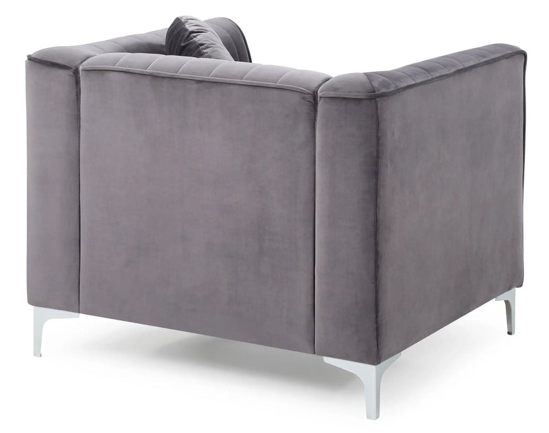 Contemporary Sloped Armchair by Unique Piece Furniture