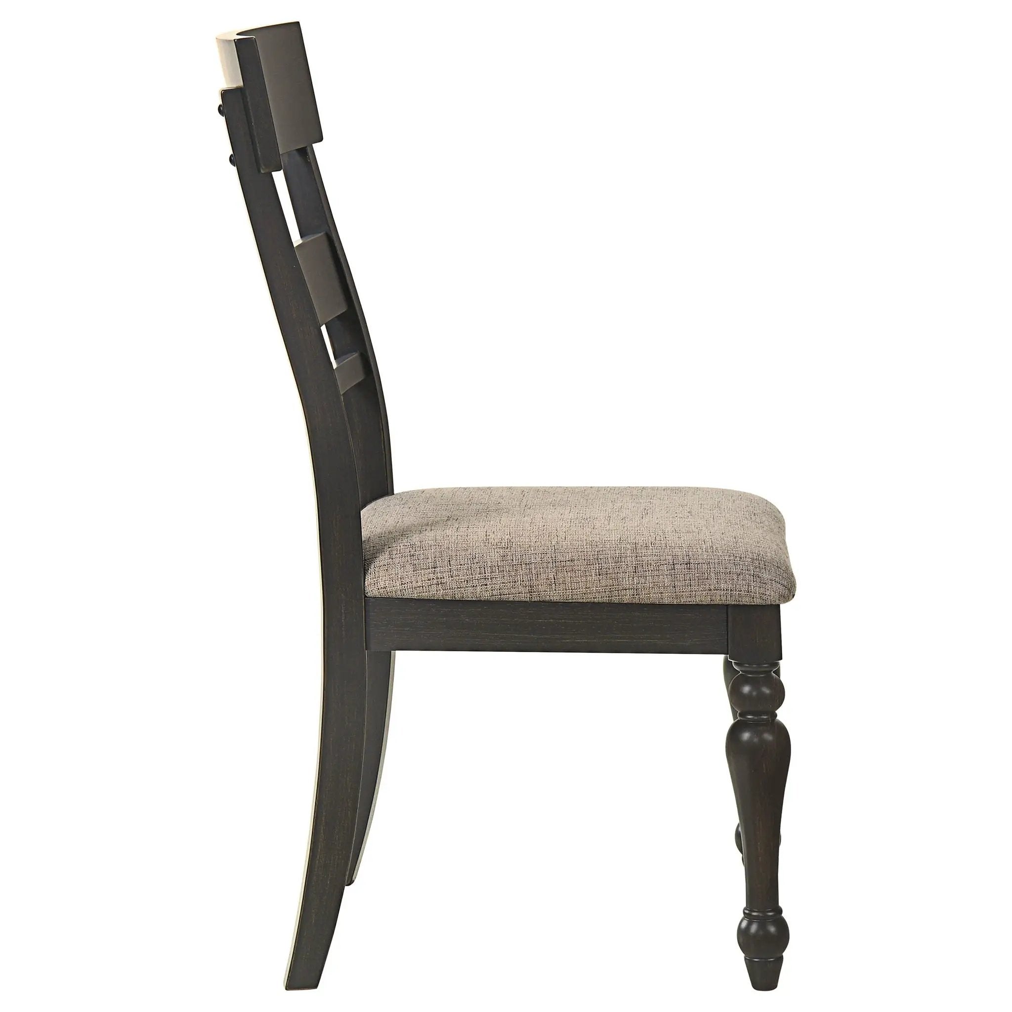 Kavita - Dining Side Chair (Set of 2) - Charcoal by HouseOfZazla