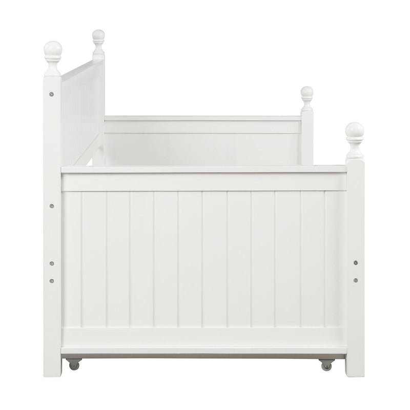 Twin Size Daybed & Twin Size Trundle - White by HouseOfZazla