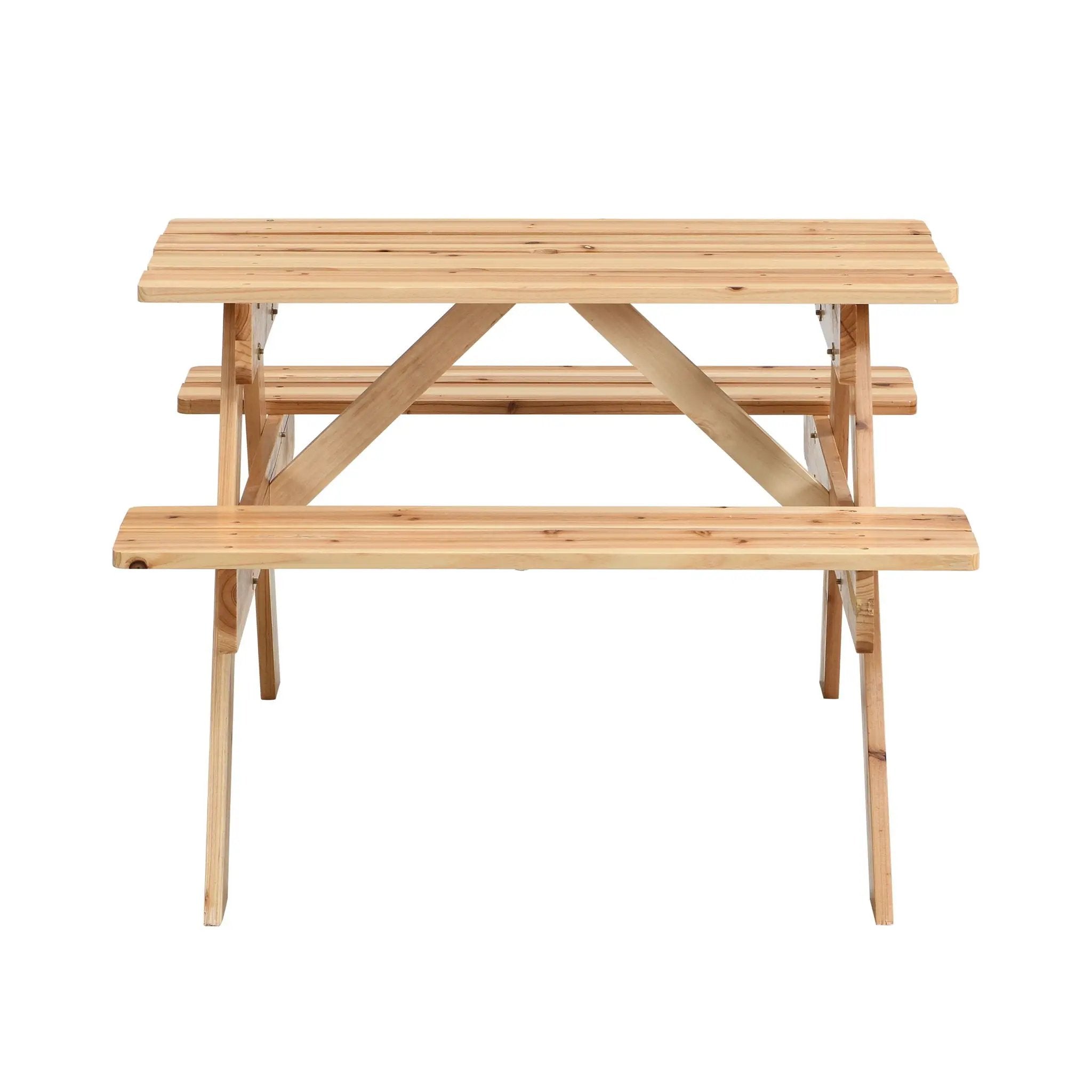 Durable Solid Wood Children's Dining Table And Chairs Set, Multi-Functional by Unique Piece Furniture